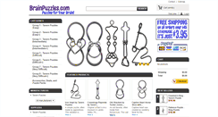 Desktop Screenshot of brainpuzzles.com